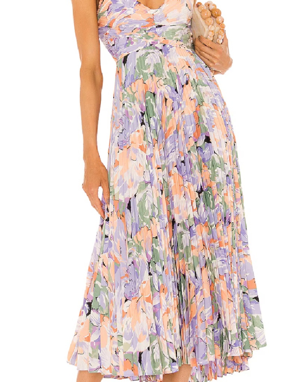 Blythe Dress, ASTR the Label, Coral Multi